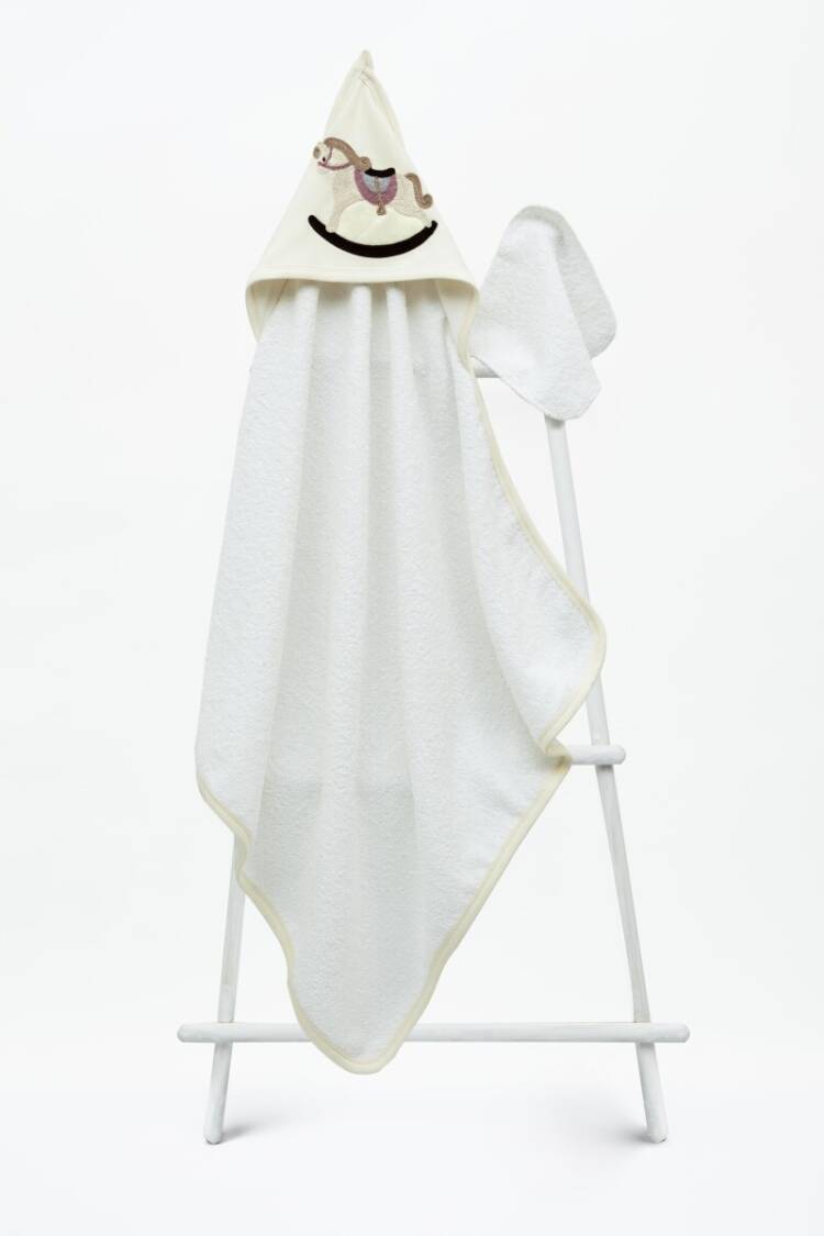 Bathroom Products - Toptan Bebek Havlu ve Banyo Kesesi 75x75cm 1-3Y 2015-9-855 - Brand: Babyline - Women & Kids, Baby Clothes Wholesale - Globality Store