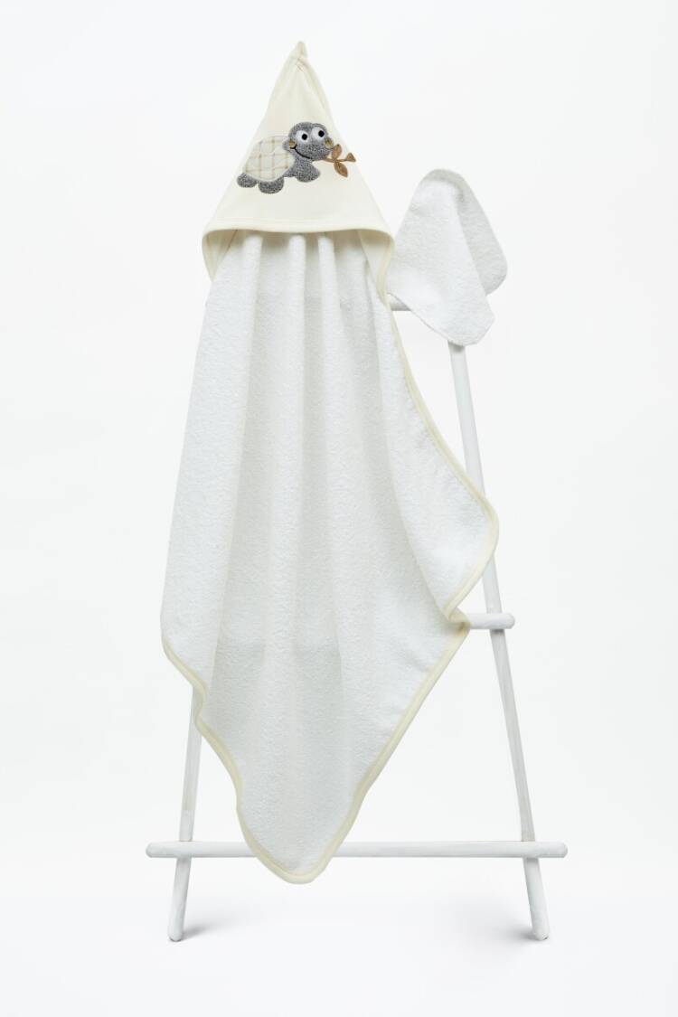 Bathroom Products - Toptan Bebek Havlu ve Banyo Kesesi 75x75cm 1-3Y 2015-9-856 - Brand: Babyline - Women & Kids, Baby Clothes Wholesale - Globality Store
