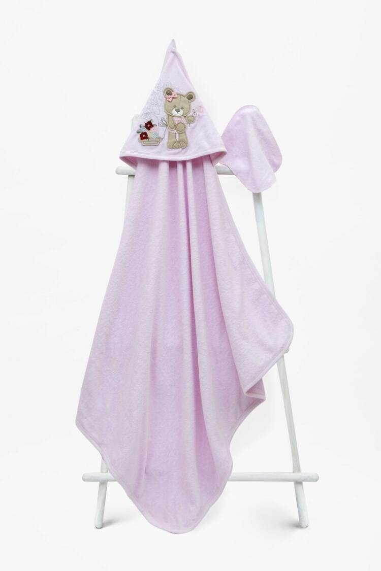 Bathroom Products - Toptan Bebek Havlu ve Banyo Kesesi 85x85cm 1-3Y 2015-9-634 - Brand: Babyline - Women & Kids, Baby Clothes Wholesale - Globality Store