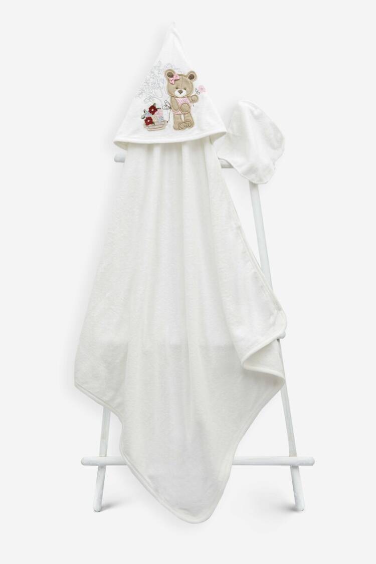 Bathroom Products - Toptan Bebek Havlu ve Banyo Kesesi 85x85cm 1-3Y 2015-9-634 - Brand: Babyline - Women & Kids, Baby Clothes Wholesale - Globality Store