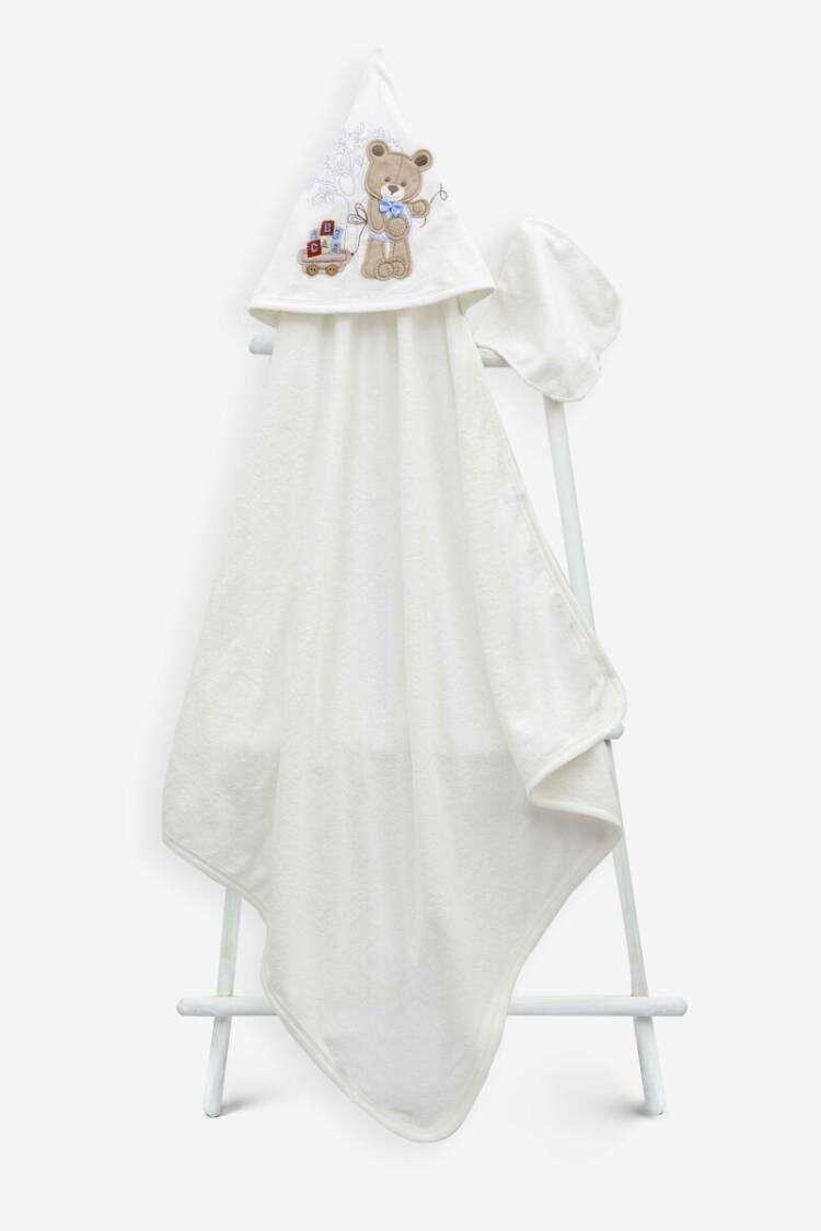Bathroom Products - Toptan Bebek Havlu ve Banyo Kesesi 85x85cm 1-3Y 2015-9-634 - Brand: Babyline - Women & Kids, Baby Clothes Wholesale - Globality Store