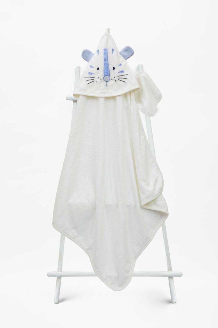 Bathroom Products - Toptan Bebek Havlu ve Banyo Kesesi 85x85cm 1-3Y 2015-9-672 - Brand: Babyline - Women & Kids, Baby Clothes Wholesale - Globality Store