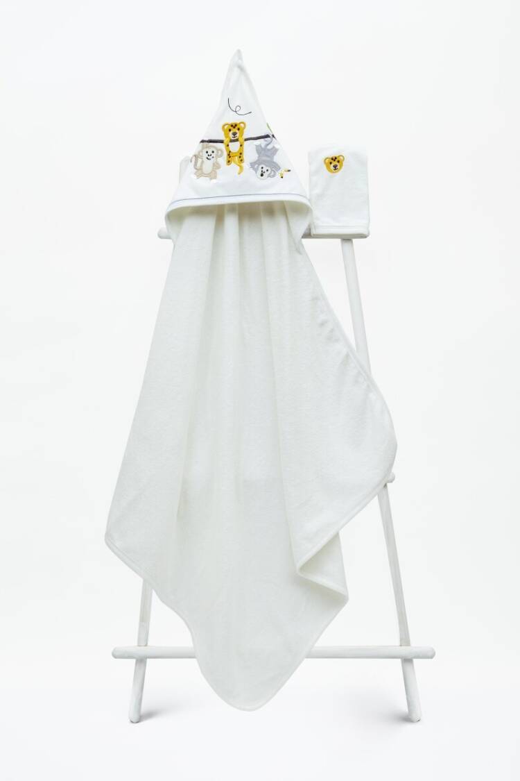 Bathroom Products - Toptan Bebek Havlu ve Banyo Kesesi 85x85cm 1-3Y 2015-9-827 - Brand: Babyline - Women & Kids, Baby Clothes Wholesale - Globality Store