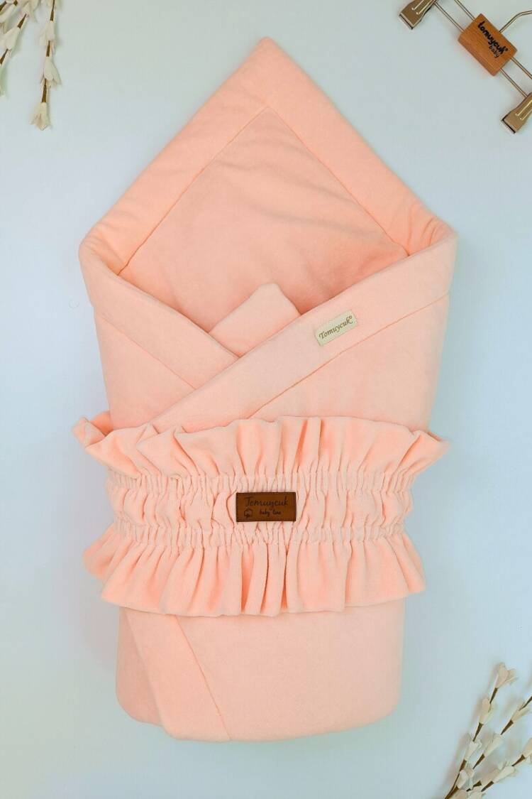 Sleep Products - Toptan Bebek Kadife Kundak Battaniye 0-24M 1074-45490 - Brand: Tomuycuk - Women & Kids, Baby Clothes Wholesale - Globality Store