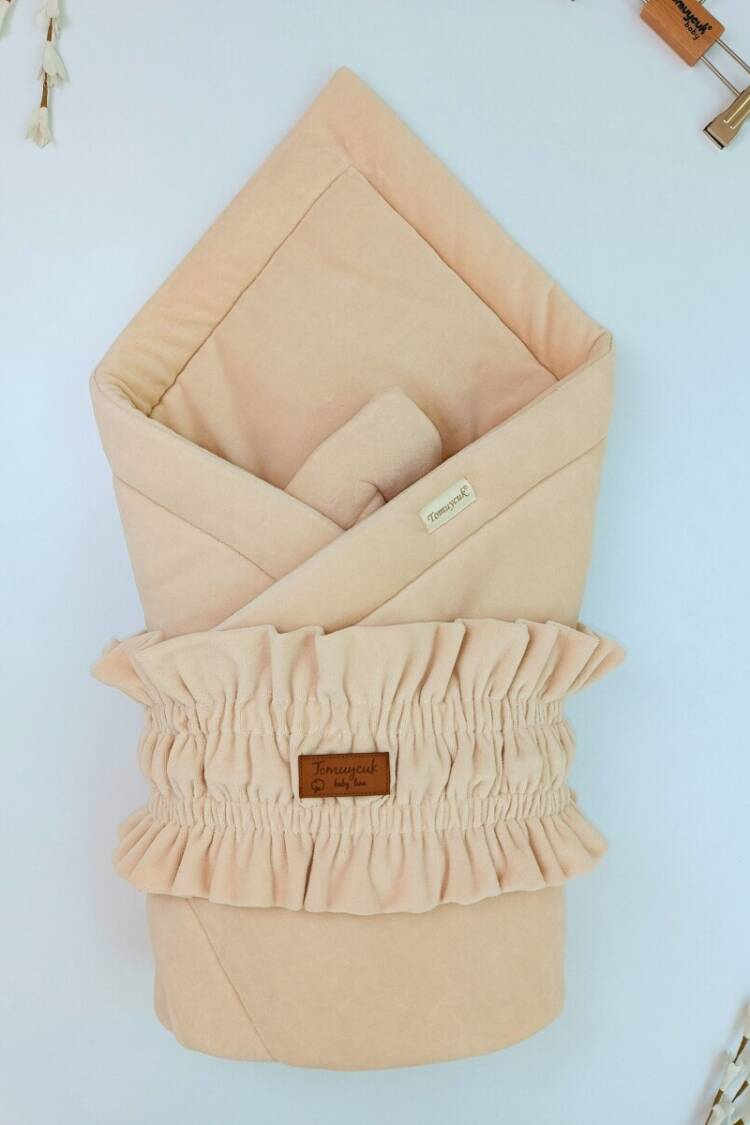 Sleep Products - Toptan Bebek Kadife Kundak Battaniye 0-24M 1074-45490 - Brand: Tomuycuk - Women & Kids, Baby Clothes Wholesale - Globality Store