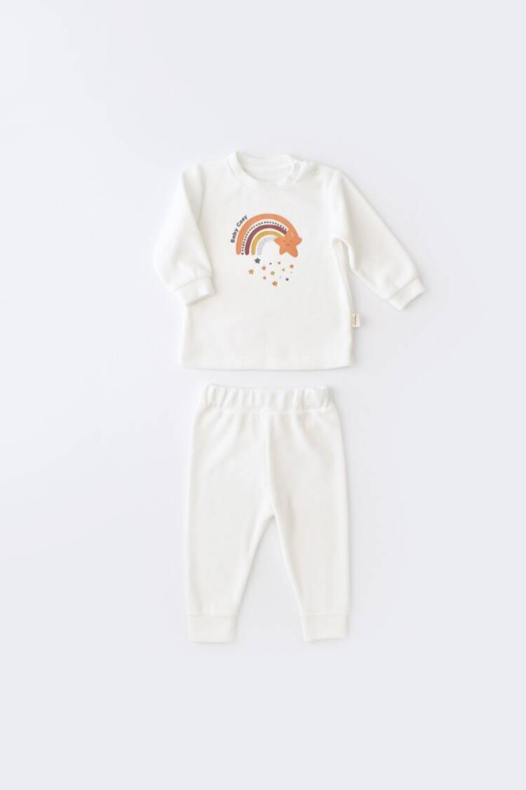 Baby Sets - Toptan Bebek Kadife Pantolon & Uzun Kollu Takım 3-24M Baby Cosy 2022-CSYK6005 - Brand: BabyCosy - Women & Kids, Baby Clothes Wholesale - Globality Store