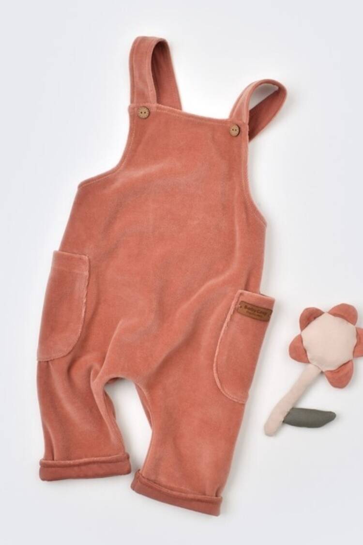 Baby Rompers and Overalls - Toptan Bebek Kadife Salopet 3-24M Baby Cosy 2022-CSYK6036 - Brand: BabyCosy - Women & Kids, Baby Clothes Wholesale - Globality Store