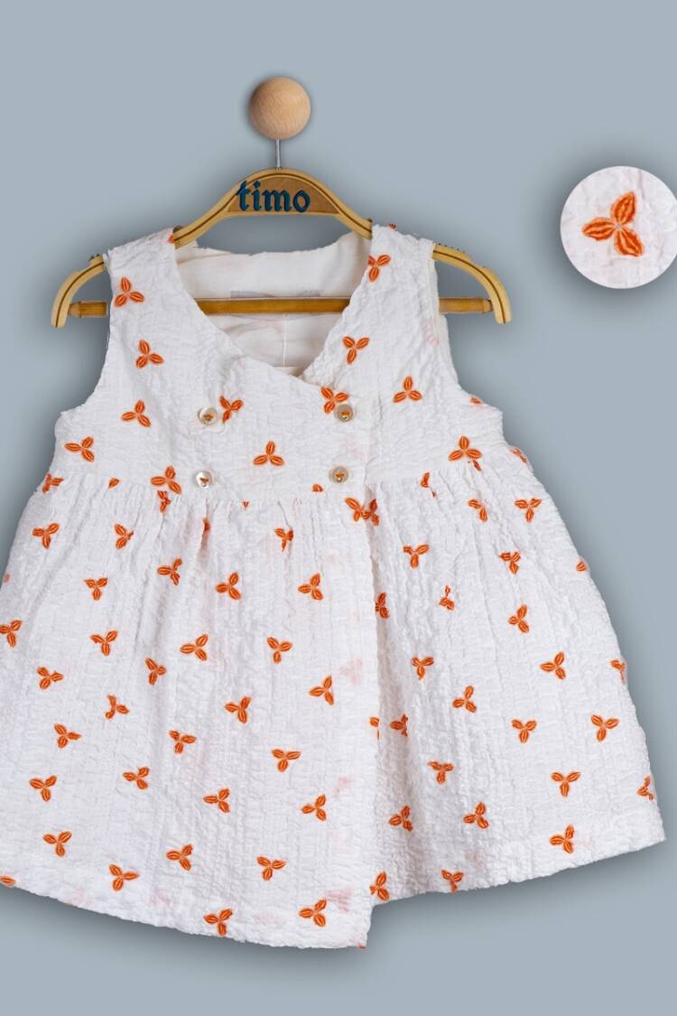 Baby Dress - Toptan Bebek Menekşe Elbise 6-24M 1018-TK4DÜ042243191 - Brand: Timo - Women & Kids, Baby Clothes Wholesale - Globality Store