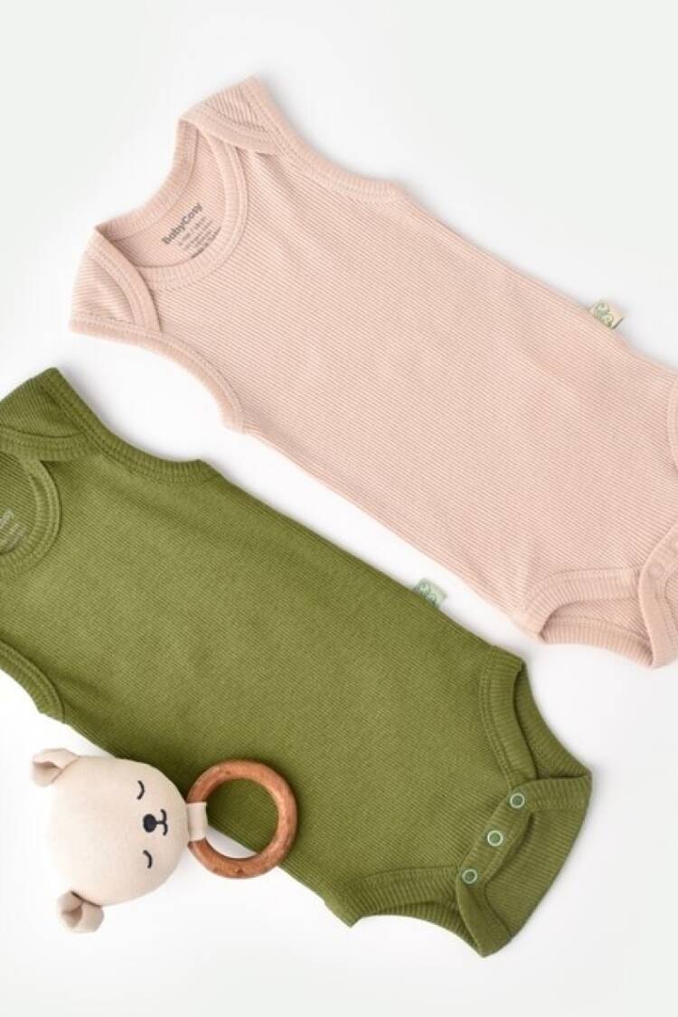 Newborn - Toptan Bebek Modal 2 Li Askılı Body 3-24M Baby Cosy 2022-CSYM11112 - Brand: BabyCosy - Women & Kids, Baby Clothes Wholesale - Globality Store
