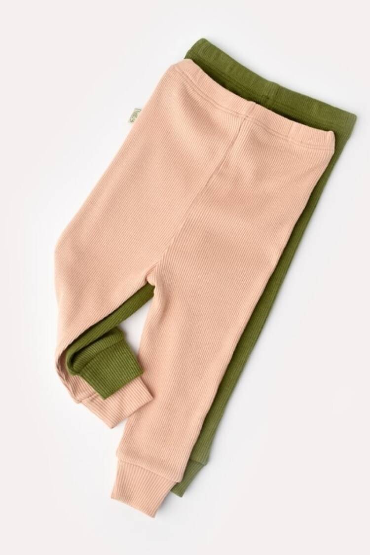 Baby Bottom Clothing - Toptan Bebek Modal 2 Li Pantolon Baby Cosy 2022-CSYM11611 - Brand: BabyCosy - Women & Kids, Baby Clothes Wholesale - Globality Store