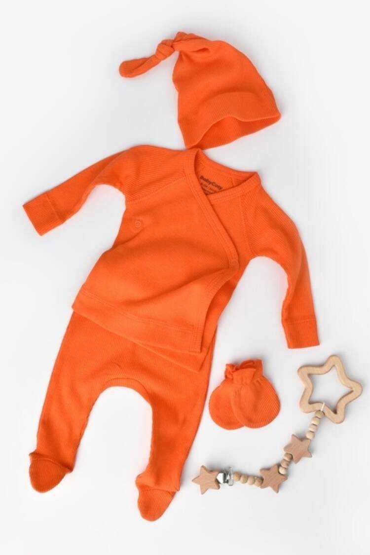 Baby Sets - Toptan Bebek Modal 4 lü Set 3-24M Baby Cosy 2022-CSYM24512 - Brand: BabyCosy - Women & Kids, Baby Clothes Wholesale - Globality Store