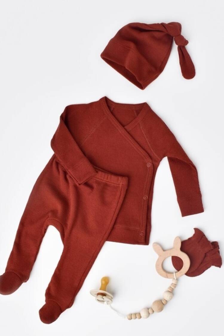 Baby Sets - Toptan Bebek Modal 4 lü Set Baby Cosy 2022-CSYM24504 - Brand: BabyCosy - Women & Kids, Baby Clothes Wholesale - Globality Store