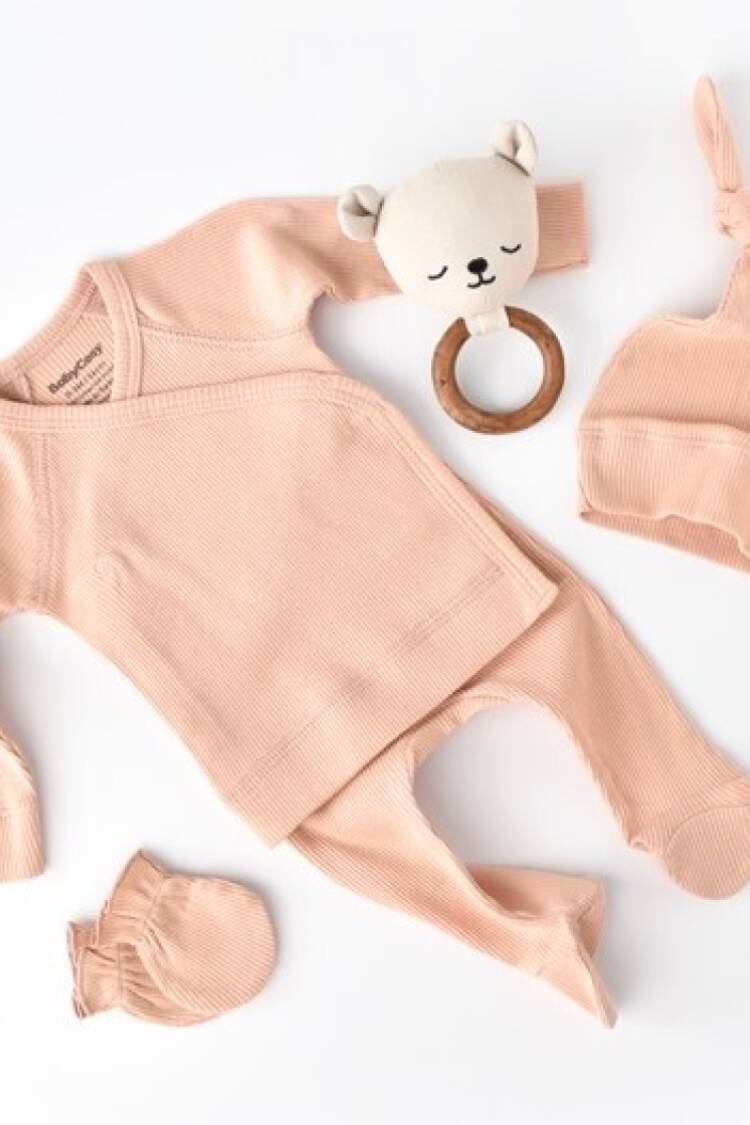 Baby Sets - Toptan Bebek Modal 4 lü Set Baby Cosy 2022-CSYM24513 - Brand: BabyCosy - Women & Kids, Baby Clothes Wholesale - Globality Store