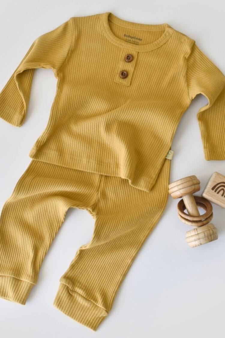 Baby Sets - Toptan Bebek Modal Alt & Üst Takım 3-24M Baby Cosy 2022-CSYM11505 - Brand: BabyCosy - Women & Kids, Baby Clothes Wholesale - Globality Store