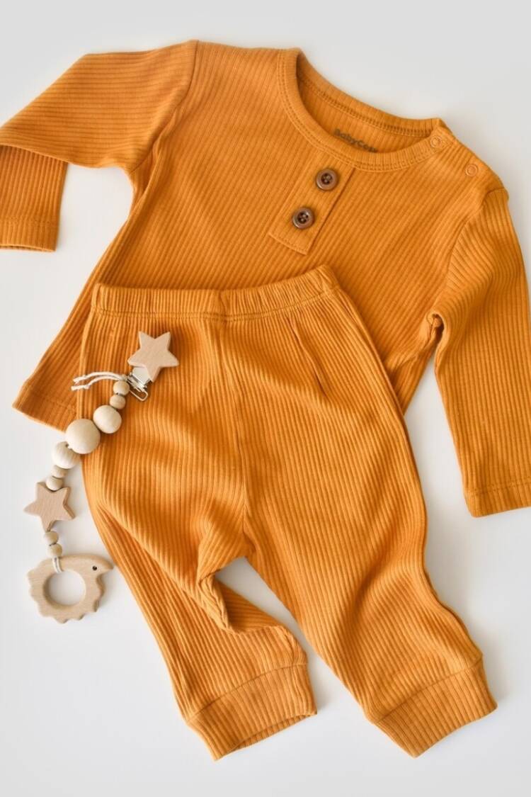 Baby Sets - Toptan Bebek Modal Alt & Üst Takım Baby Cosy 2022-CSYM11500 - Brand: BabyCosy - Women & Kids, Baby Clothes Wholesale - Globality Store