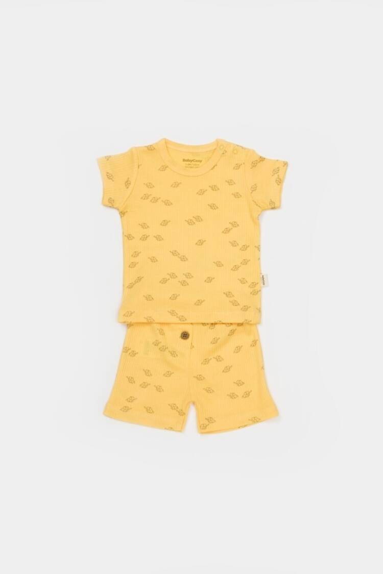Baby Sets - Toptan Bebek Modal Şort & Tişört Takım 3-24M Baby Cosy 2022-CSYM11702 - Brand: BabyCosy - Women & Kids, Baby Clothes Wholesale - Globality Store