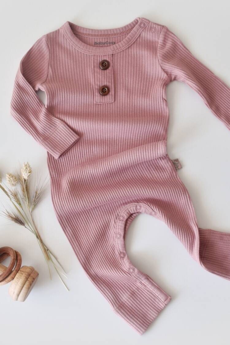 Baby Rompers and Overalls - Toptan Bebek Modal Uzun Kollu Tulum 3-24M Baby Cosy 2022-CSYM11411 - Brand: BabyCosy - Women & Kids, Baby Clothes Wholesale - Globality Store