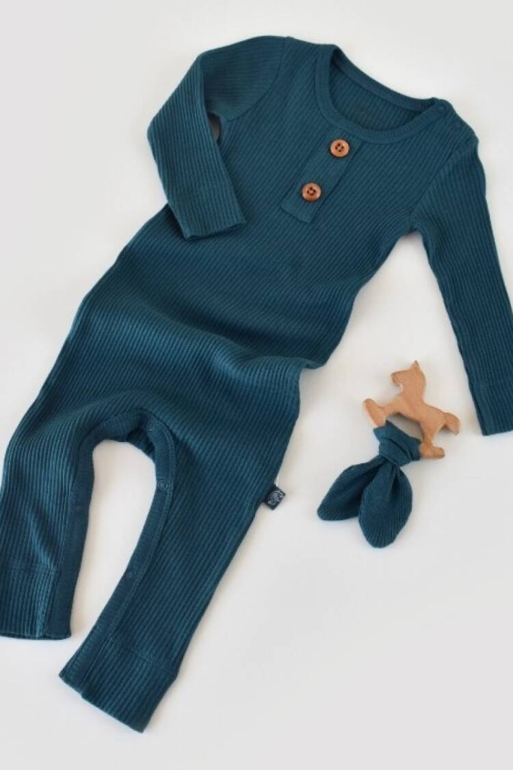 Baby Rompers and Overalls - Toptan Bebek Modal Uzun Kollu Tulum 3-24M Baby Cosy 2022-CSYM11416 - Brand: BabyCosy - Women & Kids, Baby Clothes Wholesale - Globality Store