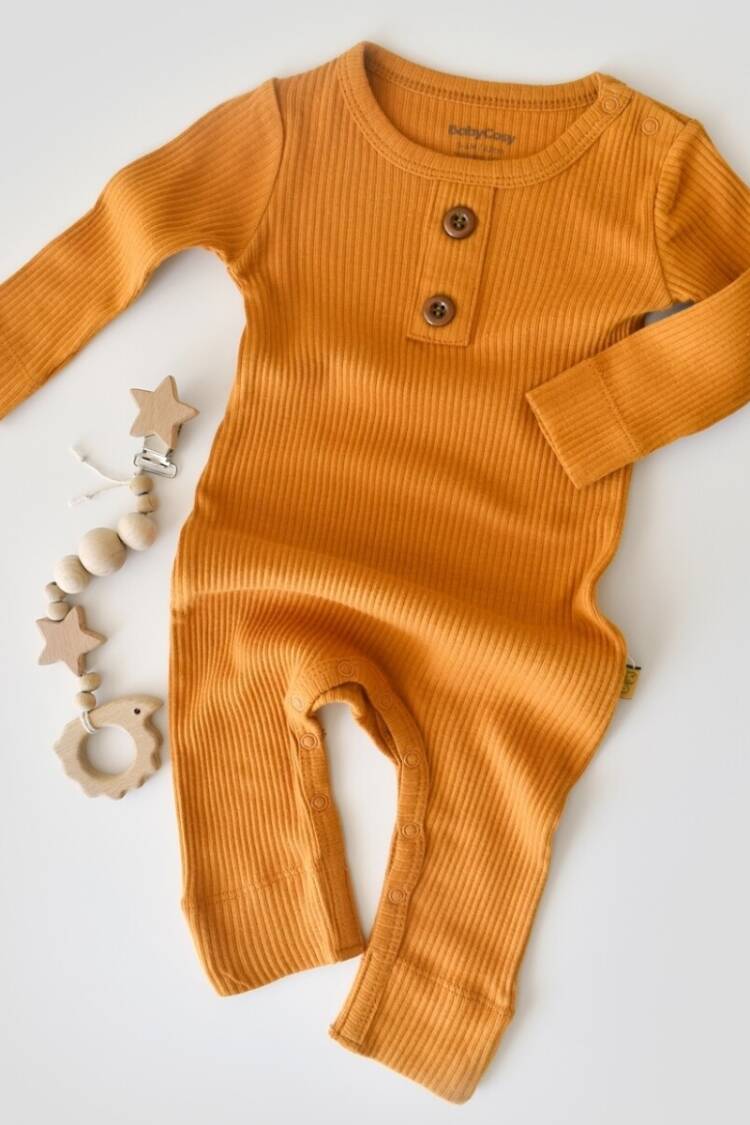 Baby Rompers and Overalls - Toptan Bebek Modal Uzun Kollu Tulum Baby Cosy 2022-CSYM11408 - Brand: BabyCosy - Women & Kids, Baby Clothes Wholesale - Globality Store