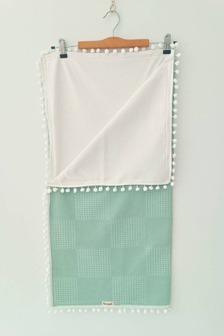 Sleep Products - Toptan Bebek Mozaik Pike Battaniye 86x86 cm 1074-10248 - Brand: Tomuycuk - Women & Kids, Baby Clothes Wholesale - Globality Store