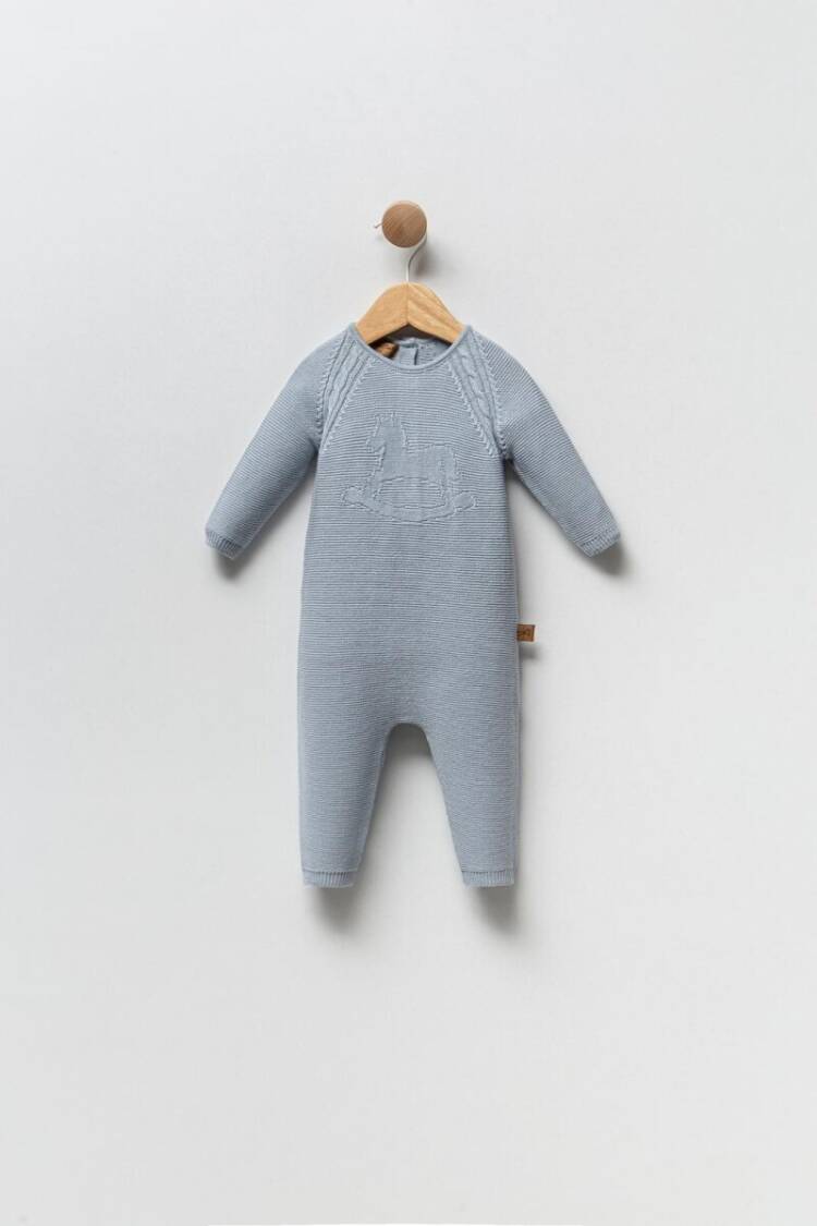 Baby Rompers and Overalls - Toptan Bebek Triko Tulum 0-12M 2015-24-117 - Brand: Babyline - Women & Kids, Baby Clothes Wholesale - Globality Store