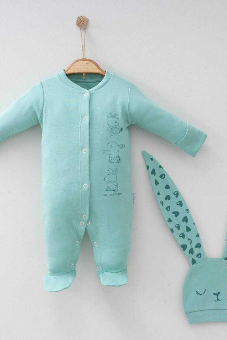 Baby Rompers and Overalls - Toptan Bebek Tulum 0-3M 2043-0089 - Brand: Gümüş Baby - Women & Kids, Baby Clothes Wholesale - Globality Store