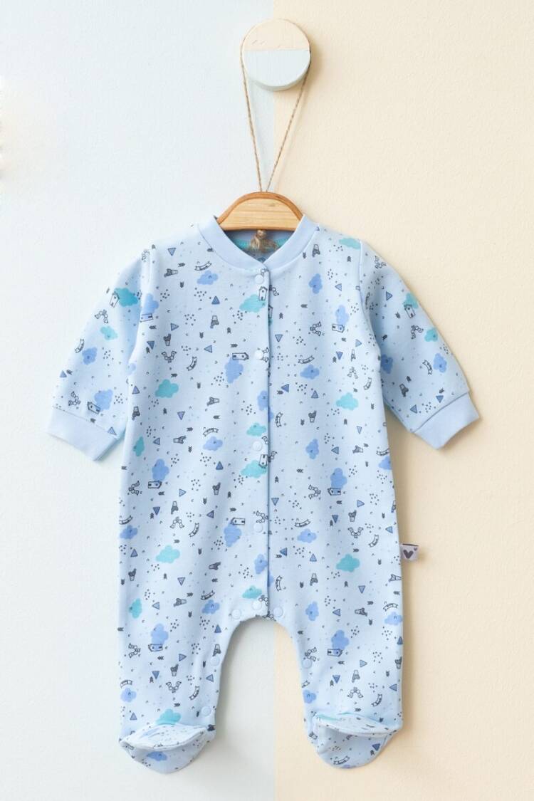 Baby Rompers and Overalls - Toptan Bebek Tulum 0-3M 2042-0088 - Brand: Vina Baby - Women & Kids, Baby Clothes Wholesale - Globality Store