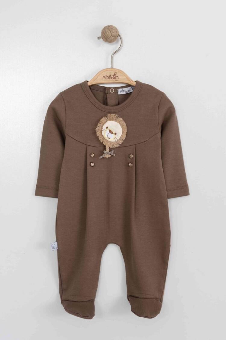 Baby Rompers and Overalls - Toptan Bebek Tulum 0-6M 2019-6165 - Brand: Miniborn - Women & Kids, Baby Clothes Wholesale - Globality Store