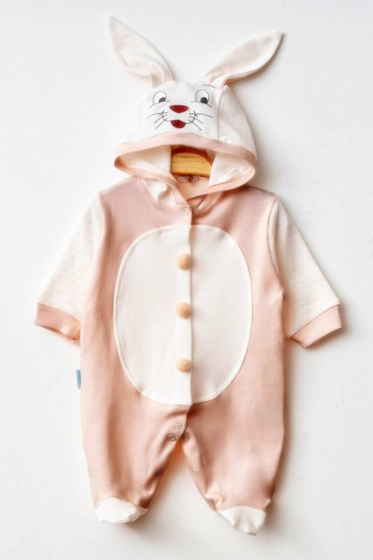 Baby Rompers and Overalls - Toptan Bebek Tulum 1-6M 2017-1797 - Brand: Hoppidik - Women & Kids, Baby Clothes Wholesale - Globality Store