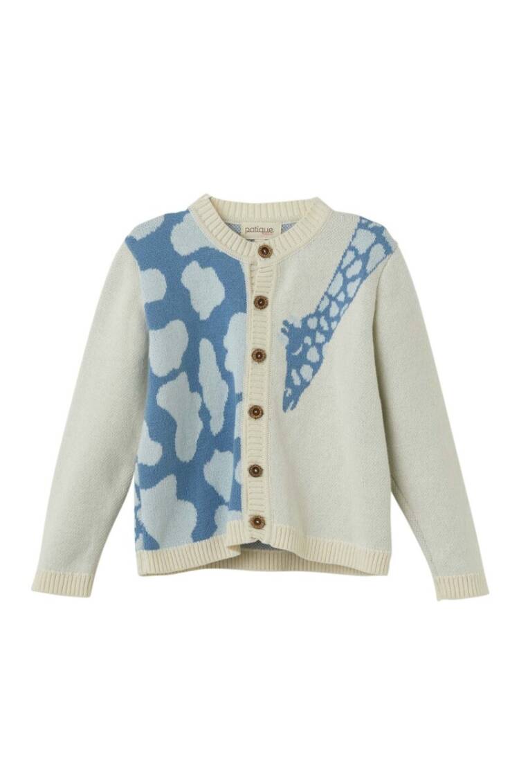 - Toptan Bebek Unisex Baby Organik Pamuk Zürafa Desenli Hırka 6-36M 1061-21160 - Brand: Uludağ Triko - Women & Kids, Baby Clothes Wholesale - Globality Store
