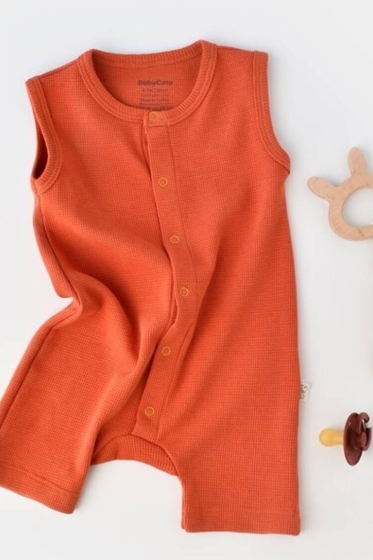 Baby Rompers and Overalls - Toptan Bebek Waffle Askılı Tulum 3-24M Baby Cosy 2022-CSYW1009 - Brand: BabyCosy - Women & Kids, Baby Clothes Wholesale - Globality Store
