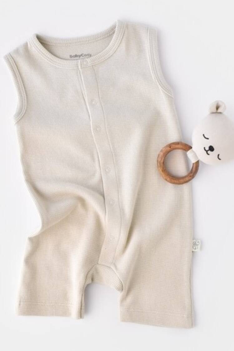 Baby Rompers and Overalls - Toptan Bebek Waffle Askılı Tulum Baby Cosy 2022-CSYW1006 - Brand: BabyCosy - Women & Kids, Baby Clothes Wholesale - Globality Store