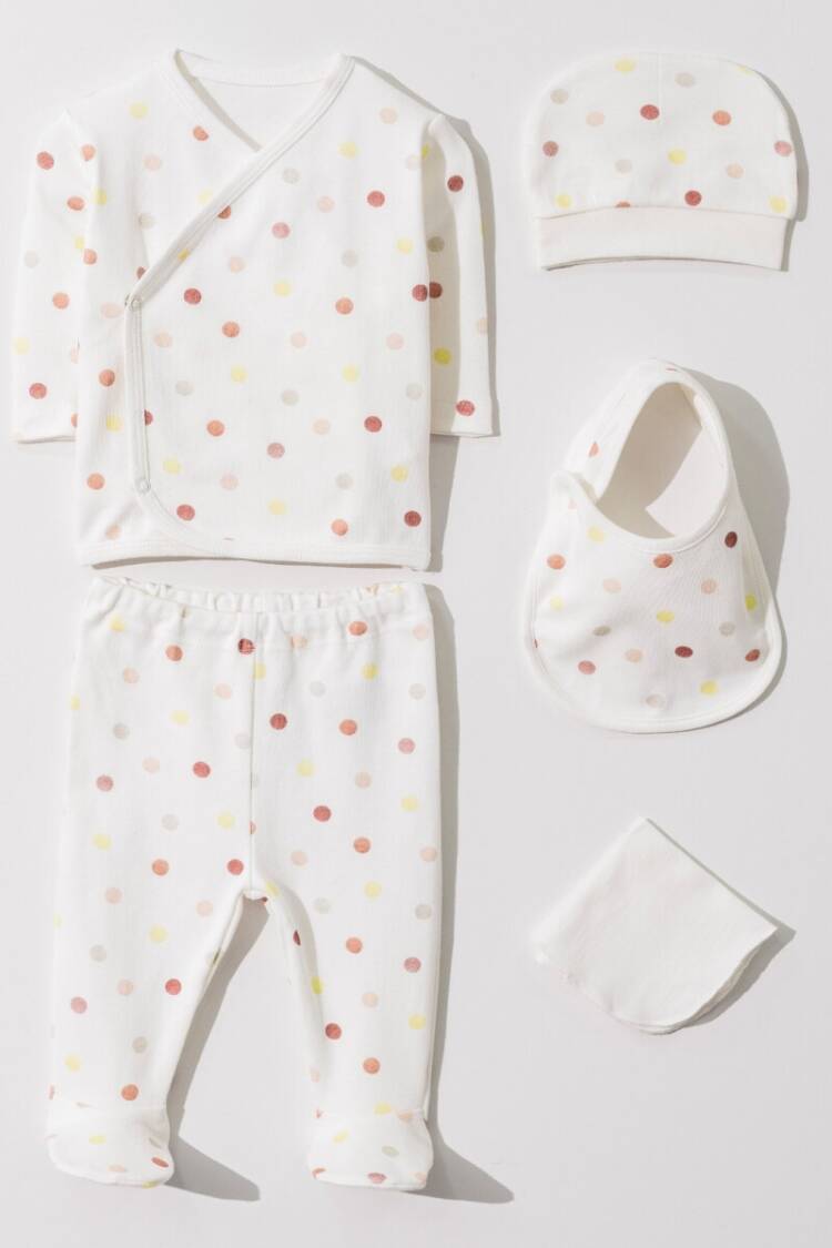 Newborn - Toptan Bebek Yenidoğan 5'li Takım (Kutulu) 0M 2030-5605 - Brand: Pambuliq - Women & Kids, Baby Clothes Wholesale - Globality Store