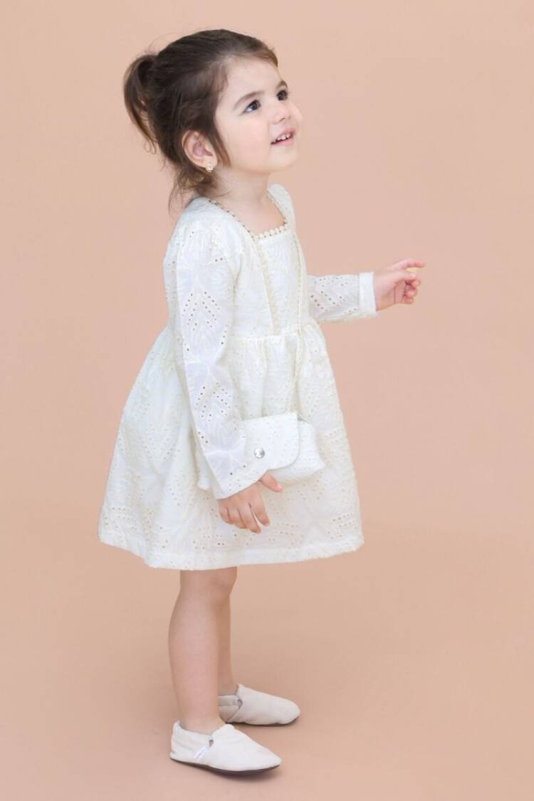 Girl's Dress - Toptan Çantalı Kız Çocuk Elbise 2-5Y 1049-6483 - Brand: Lilax - Women & Kids, Baby Clothes Wholesale - Globality Store