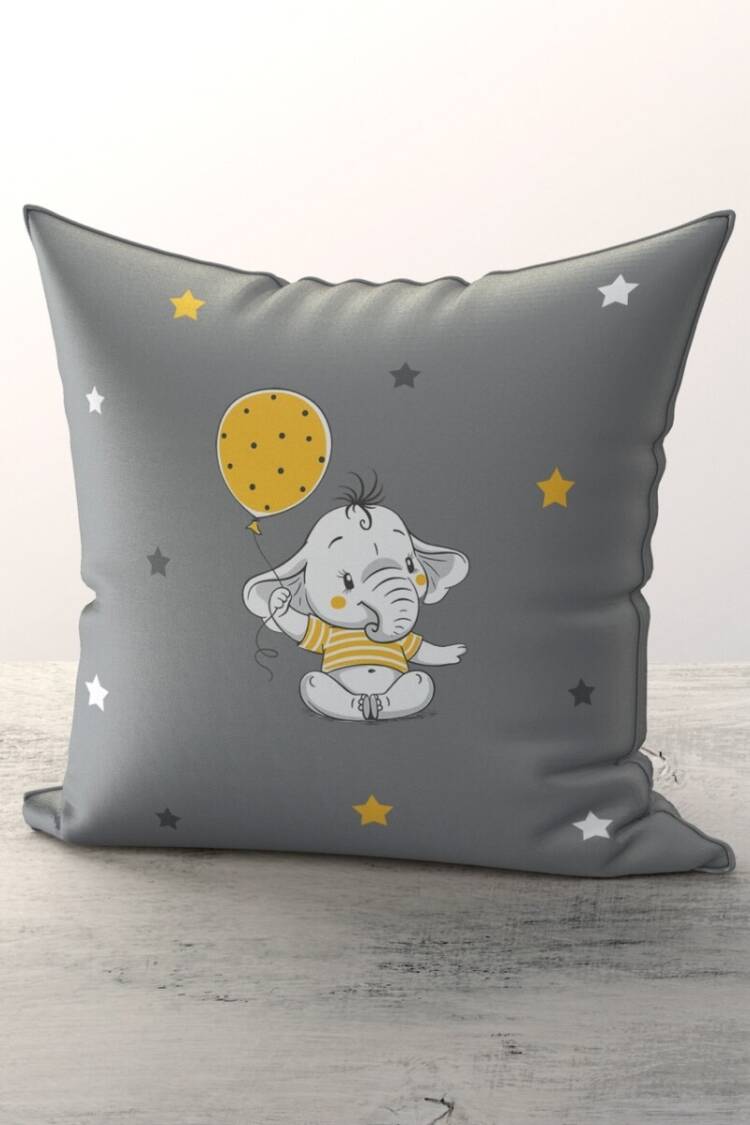 Sleep Products - Toptan Çocuk 3'lü Baskılı Kırlent Kılıfı 43*43cm 2044-TLAKR-122 - Brand: Talia Home - Women & Kids, Baby Clothes Wholesale - Globality Store