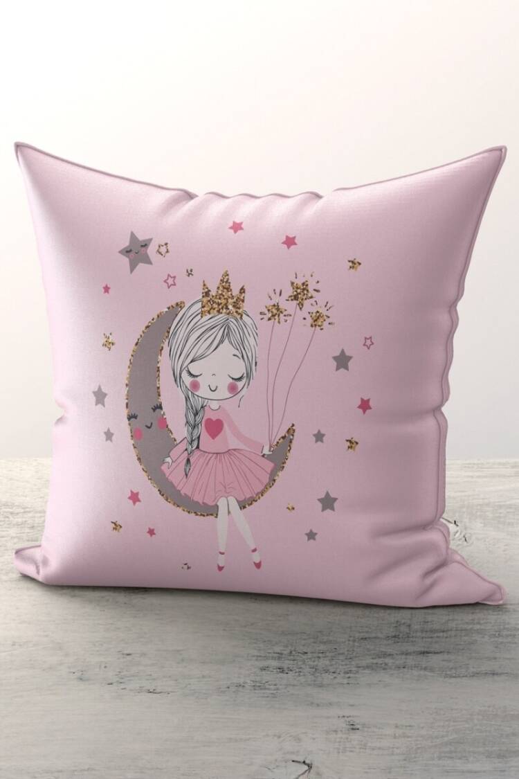 Sleep Products - Toptan Desenli 3'lü Kırlent Kılıfı 43*43cm 2044-TLAKR-280 - Brand: Talia Home - Women & Kids, Baby Clothes Wholesale - Globality Store
