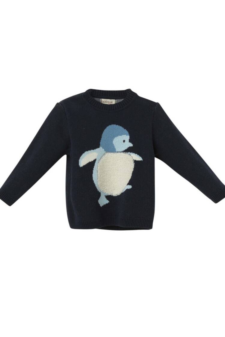 - Toptan Erkek Bebek Organik Pamuk Penguen Desenli Kazak 6-36M 1061-21159 - Brand: Uludağ Triko - Women & Kids, Baby Clothes Wholesale - Globality Store