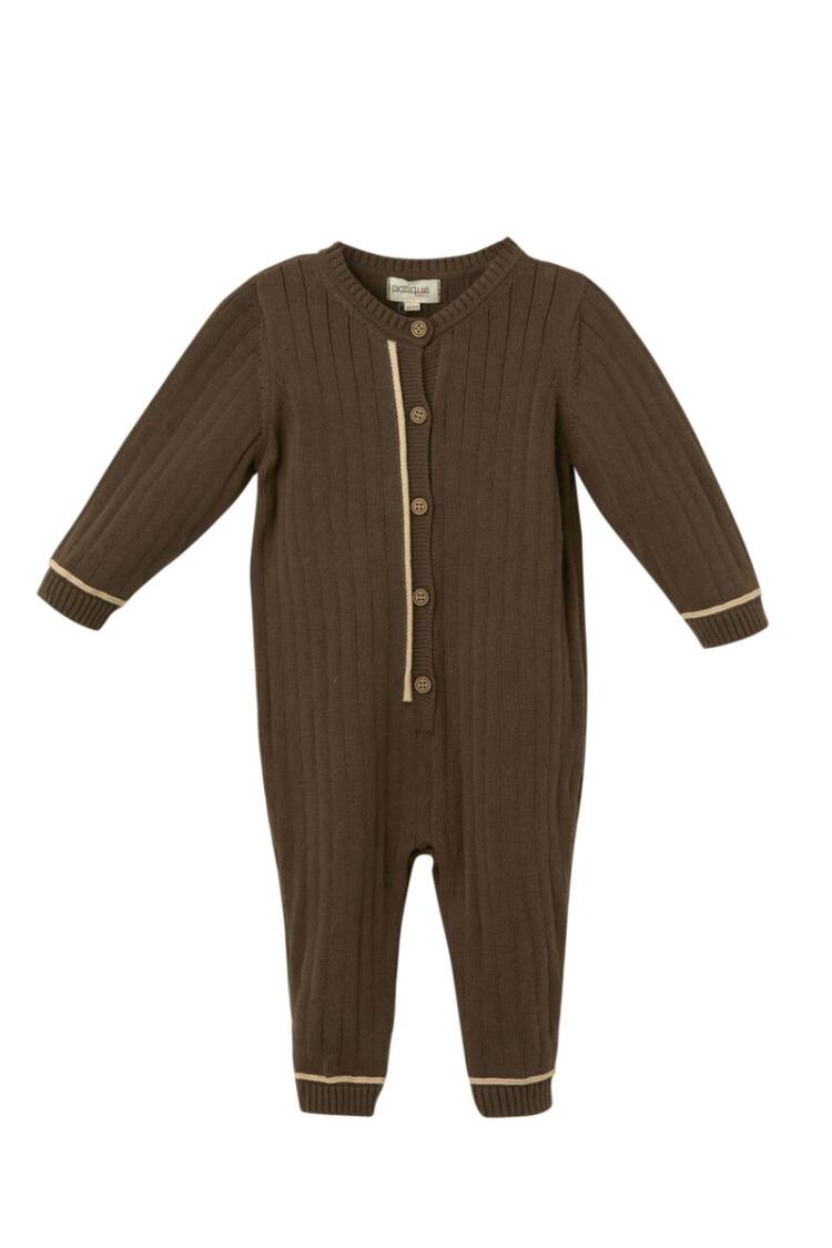 Baby Rompers and Overalls - Toptan Erkek Bebek Organik Pamuk Tulum 3-18M 1061-21134 - Brand: Uludağ Triko - Women & Kids, Baby Clothes Wholesale - Globality Store