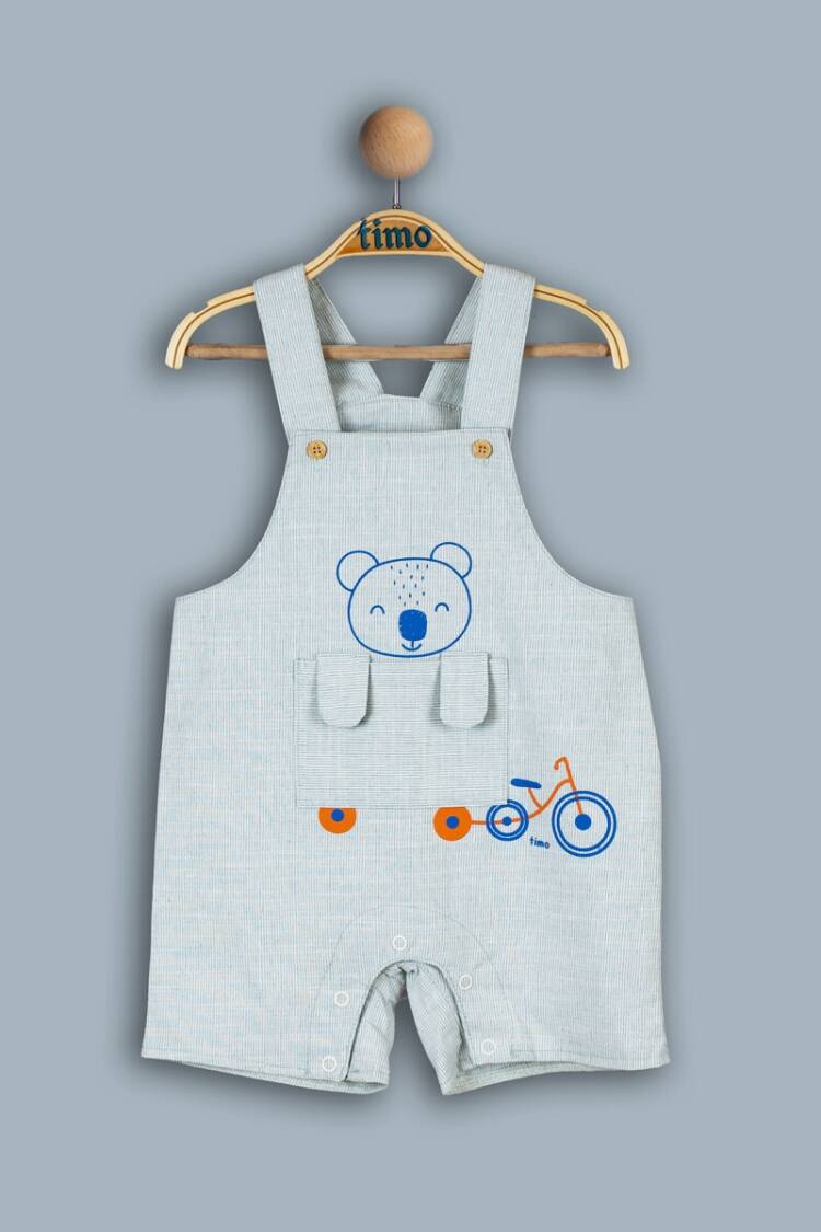 Baby Rompers and Overalls - Toptan Erkek Bebek Salopet 6-24M 1018-TE4DÜ042243071 - Brand: Timo - Women & Kids, Baby Clothes Wholesale - Globality Store