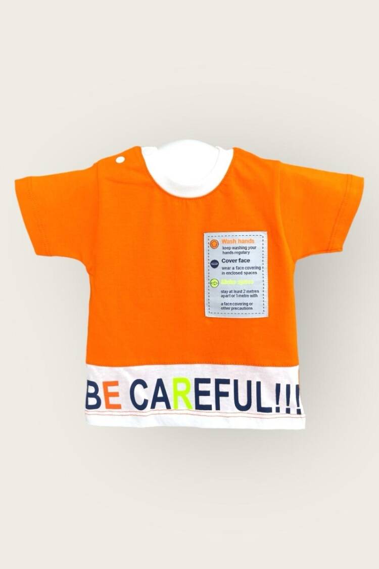 Baby Tops - Toptan Erkek Bebek Tişört 6-18M 2047-3351 - Brand: Algiy Mini - Women & Kids, Baby Clothes Wholesale - Globality Store