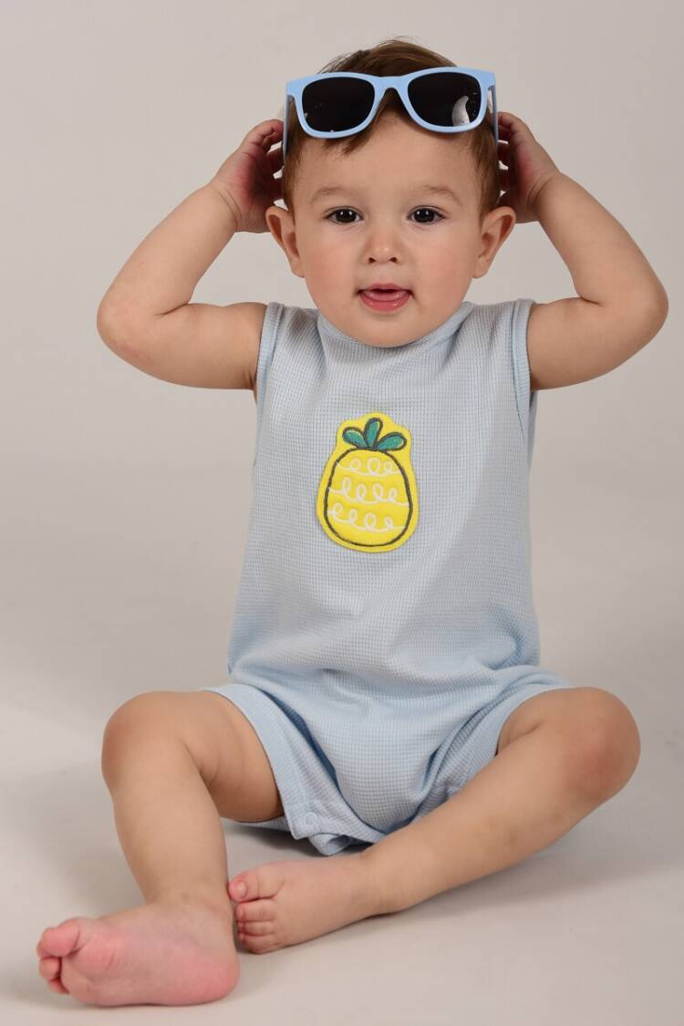 Baby Rompers and Overalls - Toptan Erkek Bebek Tulum 6-24M 1099-906 - Brand: Tuffy - Women & Kids, Baby Clothes Wholesale - Globality Store