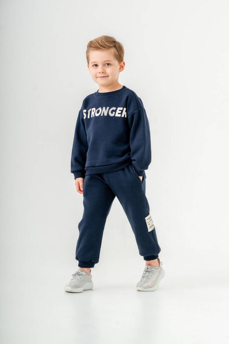 Boys' Sets - Toptan Erkek Çocuk 2'li Basic Eşofman Takım 2-5Y 1099-0879 - Brand: Tuffy - Women & Kids, Baby Clothes Wholesale - Globality Store