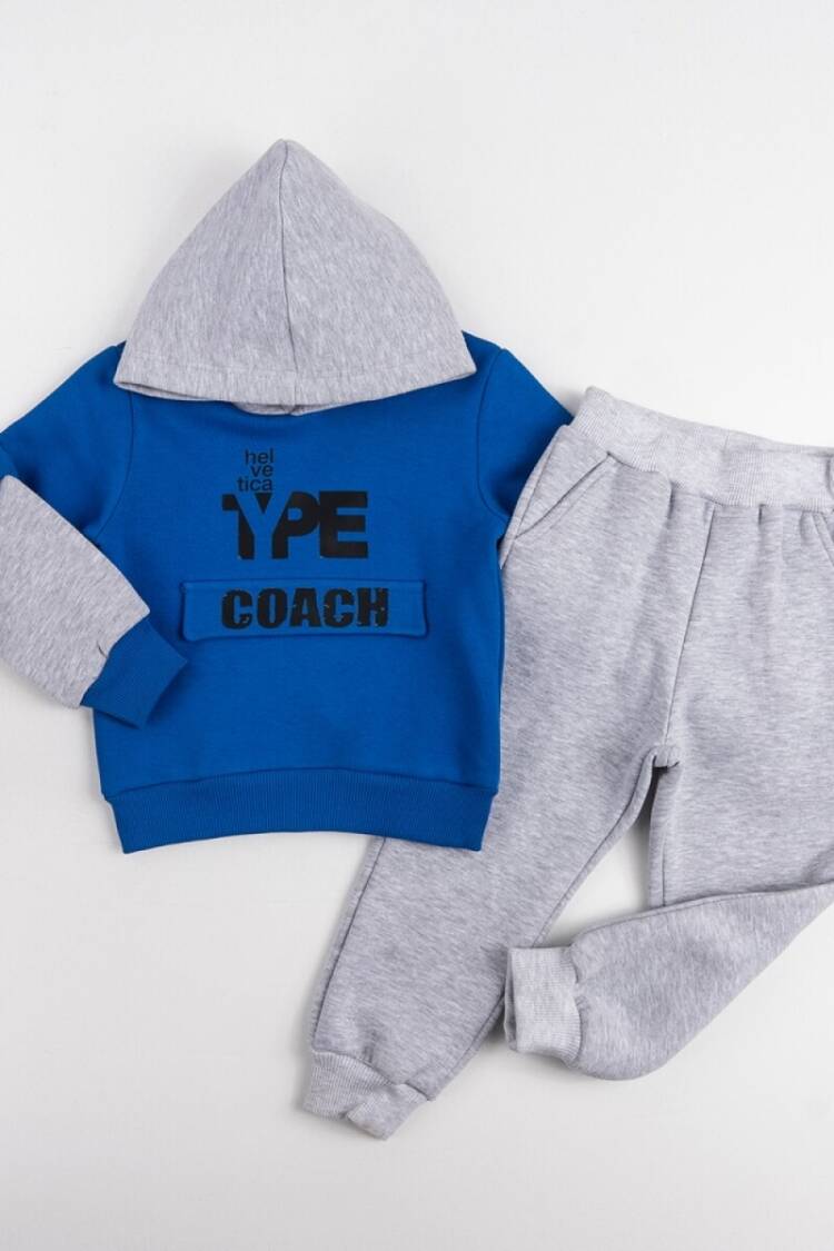 Boys' Sets - Toptan Erkek Çocuk 2'li Eşofman Takım 5-8Y 2037-9711 - Brand: Pankido - Women & Kids, Baby Clothes Wholesale - Globality Store