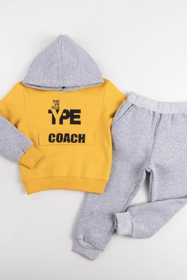 Boys' Sets - Toptan Erkek Çocuk 2'li Eşofman Takım 5-8Y 2037-9711 - Brand: Pankido - Women & Kids, Baby Clothes Wholesale - Globality Store