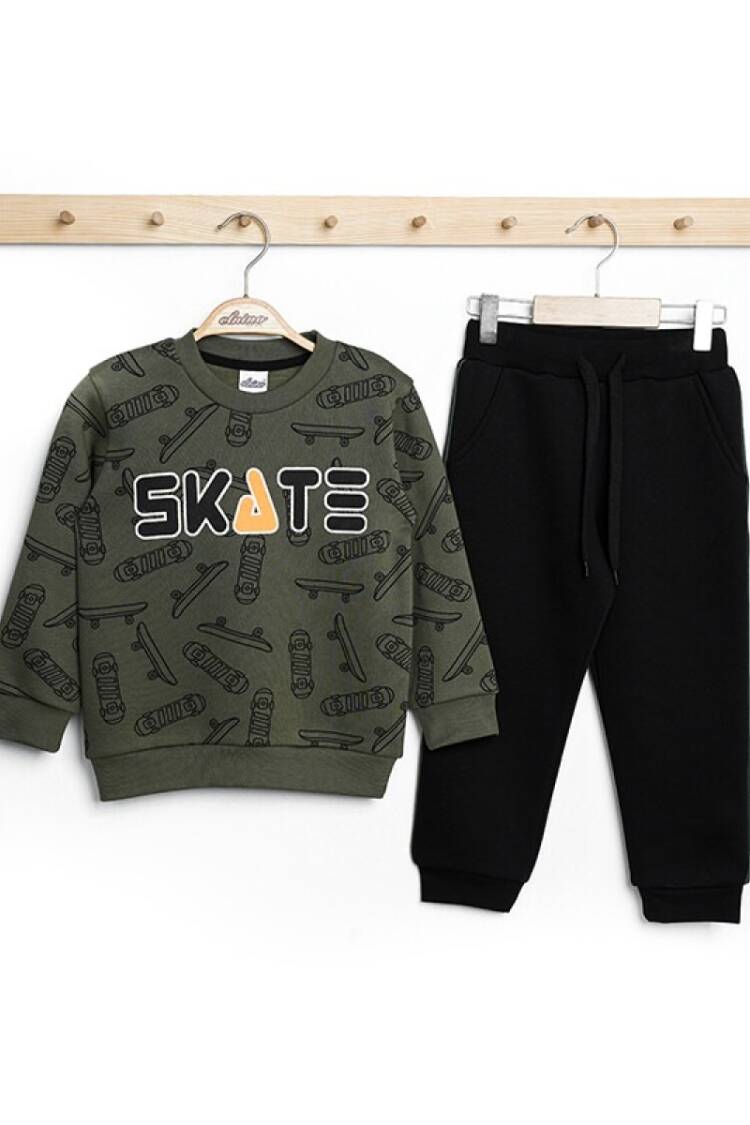 Boys' Sets - Toptan Erkek Çocuk 2'li Eşofman Takımı 3-6Y 1025-21505 - Brand: Elnino - Women & Kids, Baby Clothes Wholesale - Globality Store