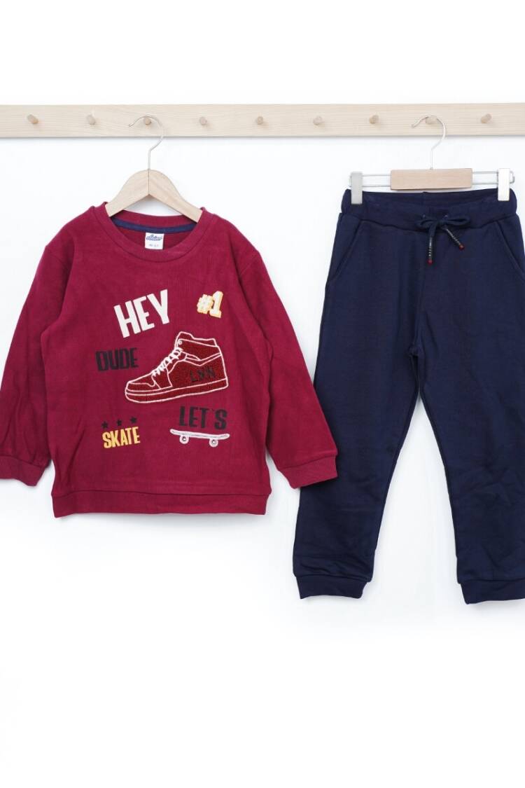 Boys' Sets - Toptan Erkek Çocuk 2'li Eşofman Takımı 3-6Y 1025-21707 - Brand: Elnino - Women & Kids, Baby Clothes Wholesale - Globality Store
