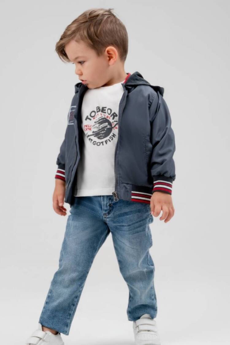 Boys' Sets - Toptan Erkek Çocuk 3' lü Yağmurluk Badi Pantolon Takım 1-4Y 2036-25097 - Brand: Cool Exclusive - Women & Kids, Baby Clothes Wholesale - Globality Store