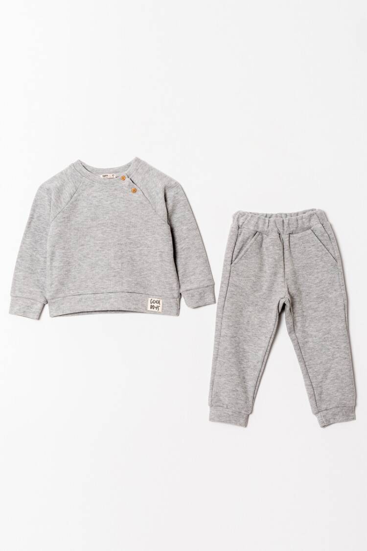 Boys' Sets - Toptan Erkek Çocuk Basic Eşofman Takımı 2-5Y 1099-0880 - Brand: Tuffy - Women & Kids, Baby Clothes Wholesale - Globality Store