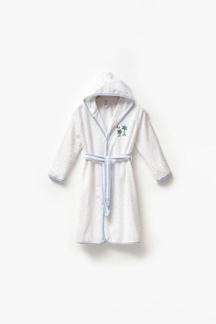 Towel and Bathrobe - Toptan Erkek Çocuk Bornoz 13-16Y 1072-415 - Brand: Ramel Kids - Women & Kids, Baby Clothes Wholesale - Globality Store