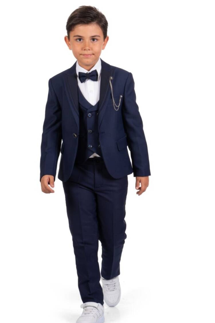 Boys' Sets - Toptan Erkek Çocuk Ceket, Gömlek ve Pantolon Takım 11-14Y 1037-5802 - Brand: Messy - Women & Kids, Baby Clothes Wholesale - Globality Store